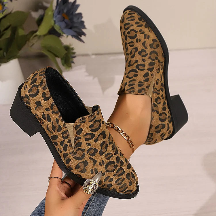 Angélique | Mocassin Léopard
