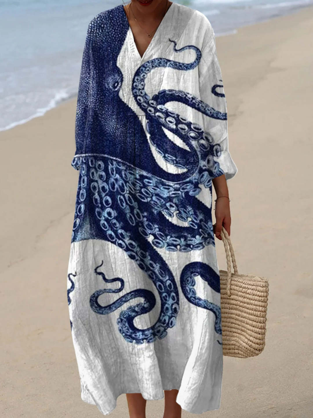 Alina | Breezy Summer Dress with Long Sleeves
