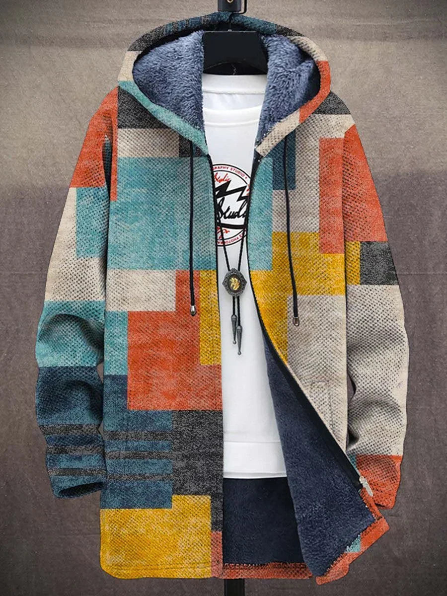 Vivienne | Cardigan à capuche artistique