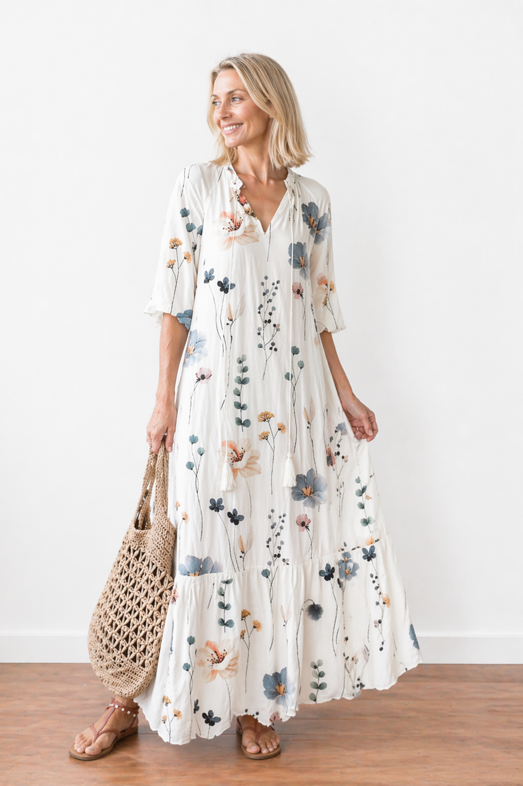 Chanty | Robe Maxi Élégante