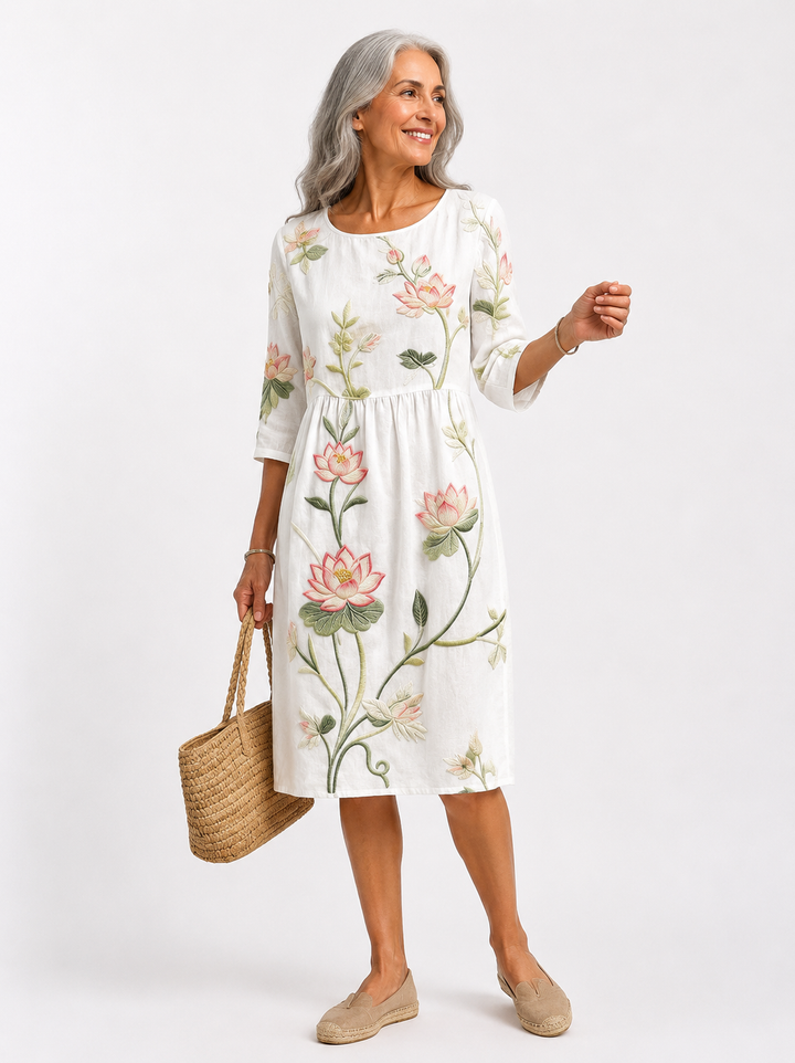 Chloé | Robe Florale Élégante