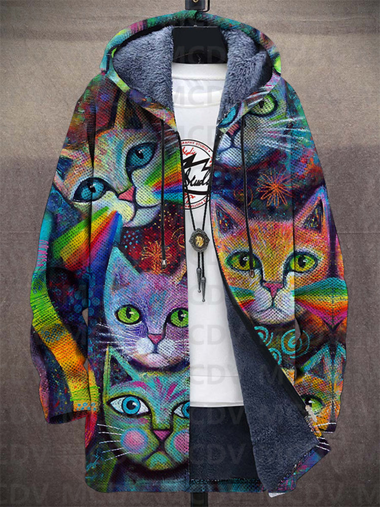 Preston | Veste à Capuche Imprimée Artistique
