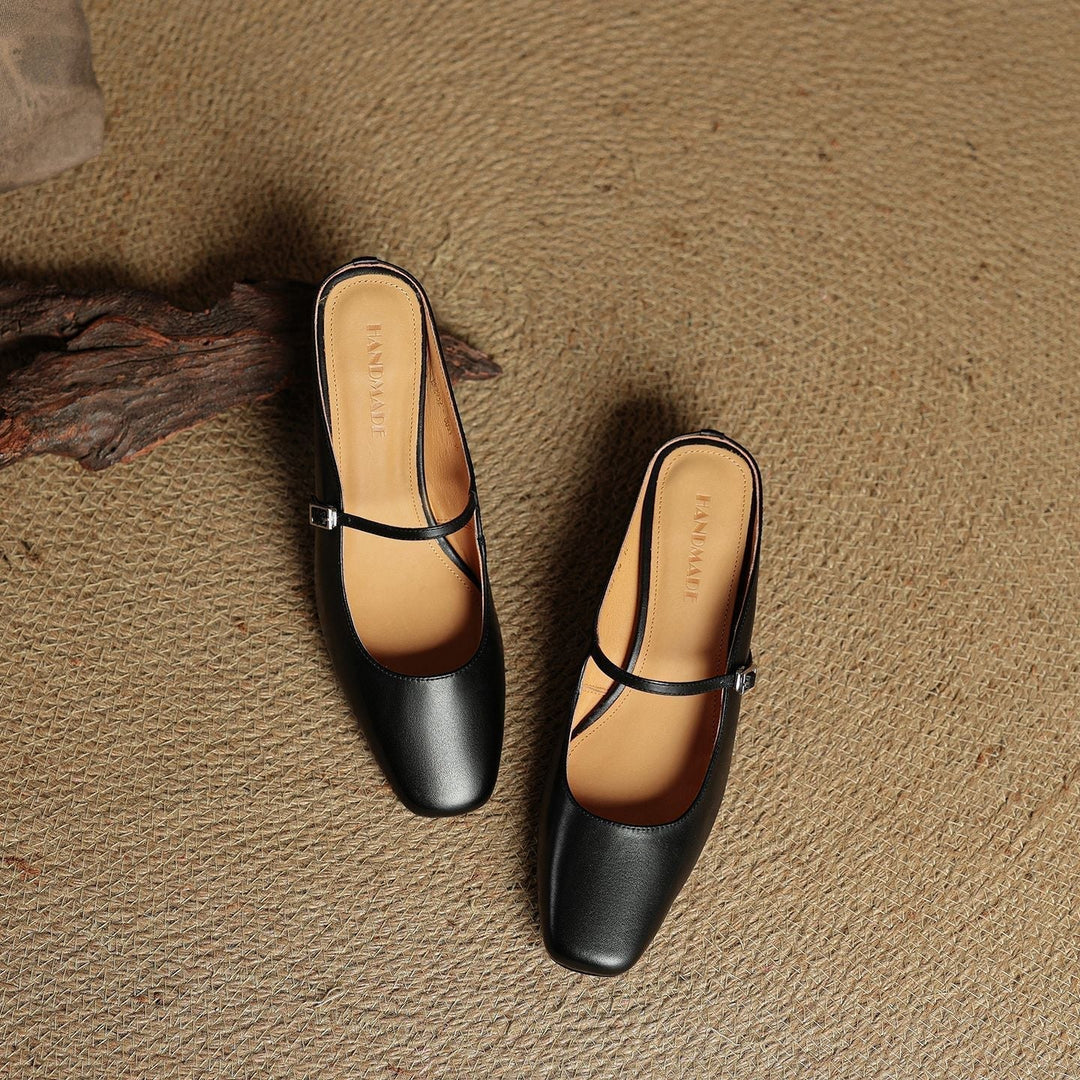 Mules en Cuir Meyra