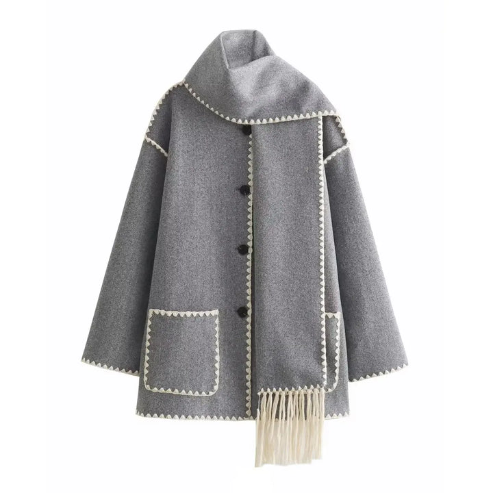 Olivia - Manteau Français de créateur Haut de gamme