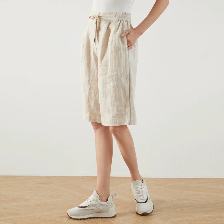 Sofia | Short d’Été Léger en Lin Confortable