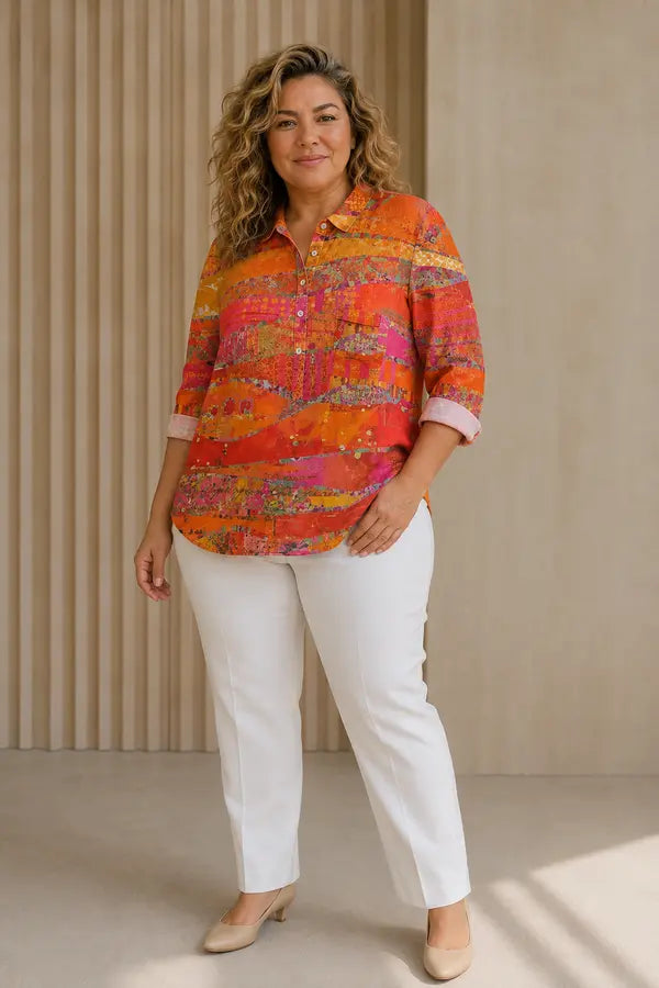 Catherine | Blouse artistique fluide
