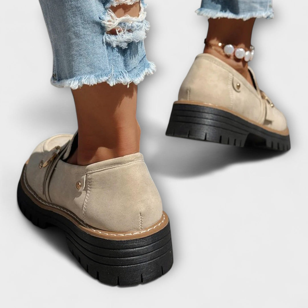 Lora | Mocassins décontractés à bout rond