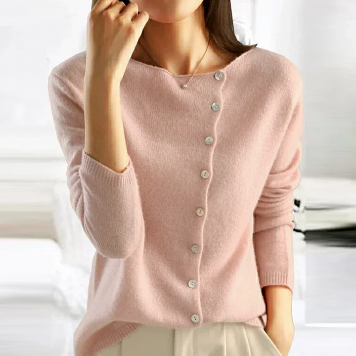 Avery - Élégant Cardigan Doux