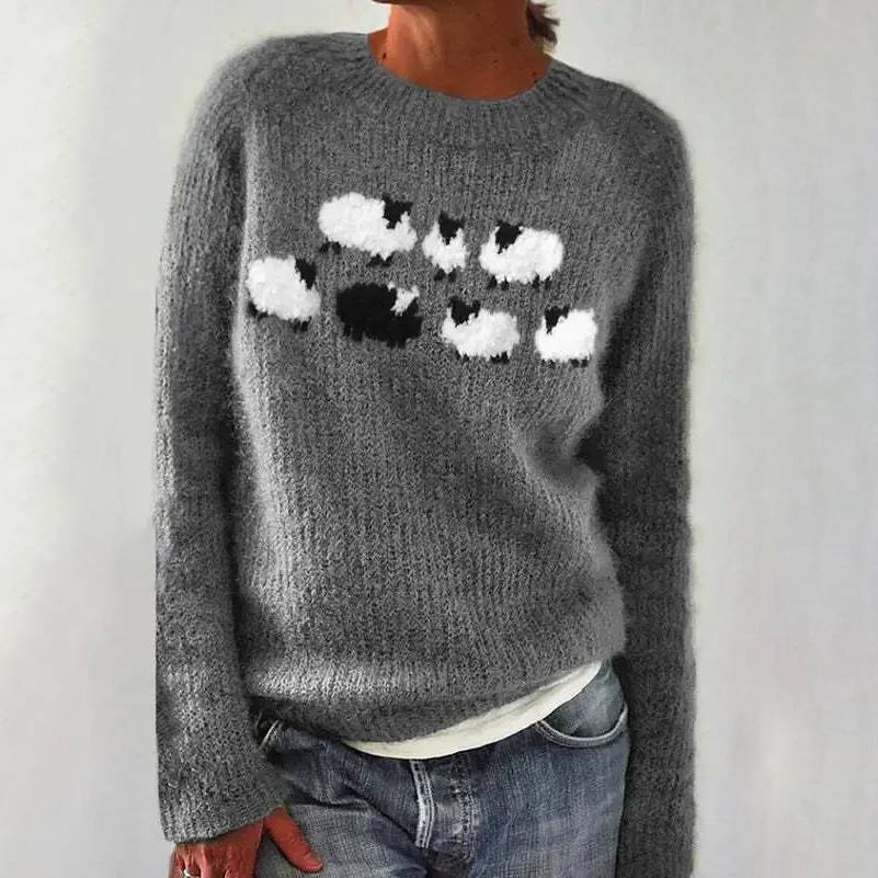 Poppy - Pull Rétro Confortable